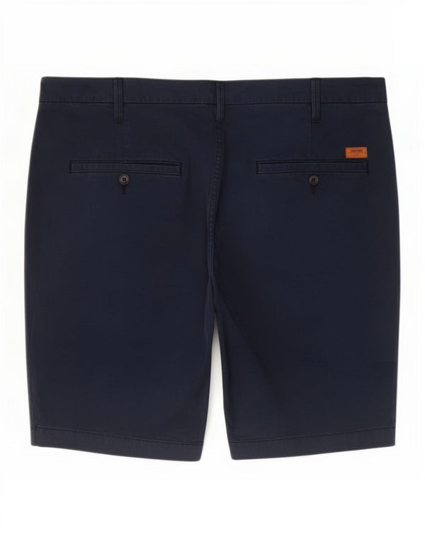 Timberland Herre Chino Shorts XL W40 Marineblå Bomuld