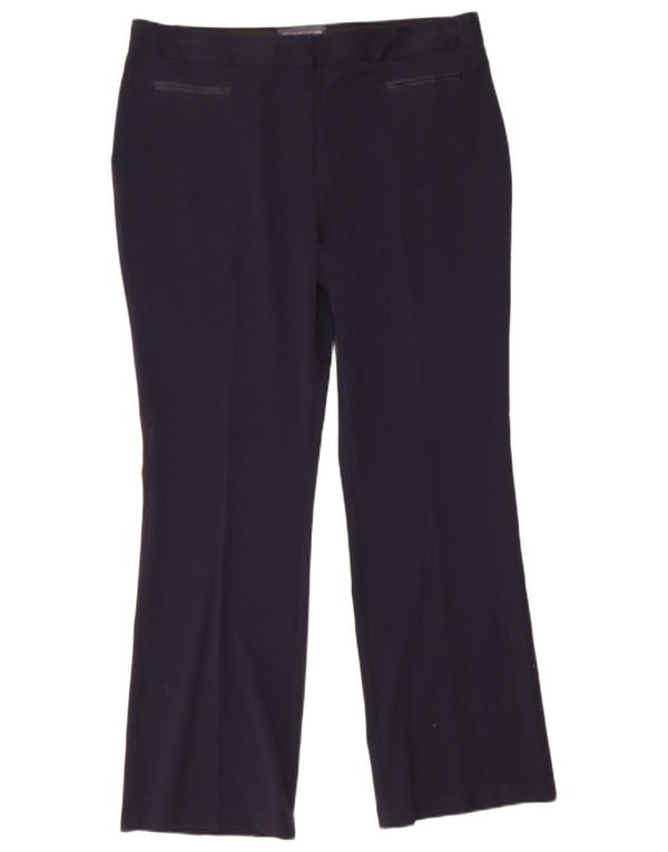 Marks & Spencer Dame Casual Bukser UK 16 Large W34 L29 Navy Blue