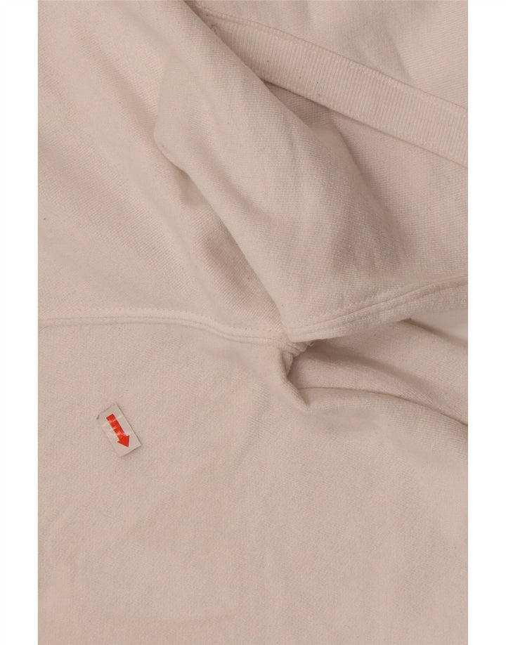 Champion Herre grafisk hættetrøje Jumper Large White Polyester