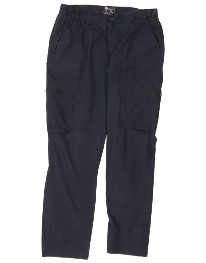 Mountain Warehouse Herre Straight Cargo Bukser W36 L30 Navy Blue Polyester