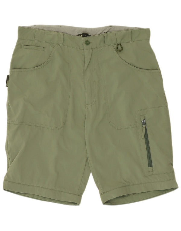 Vintage Herre Cargo Shorts Large W34 Grøn