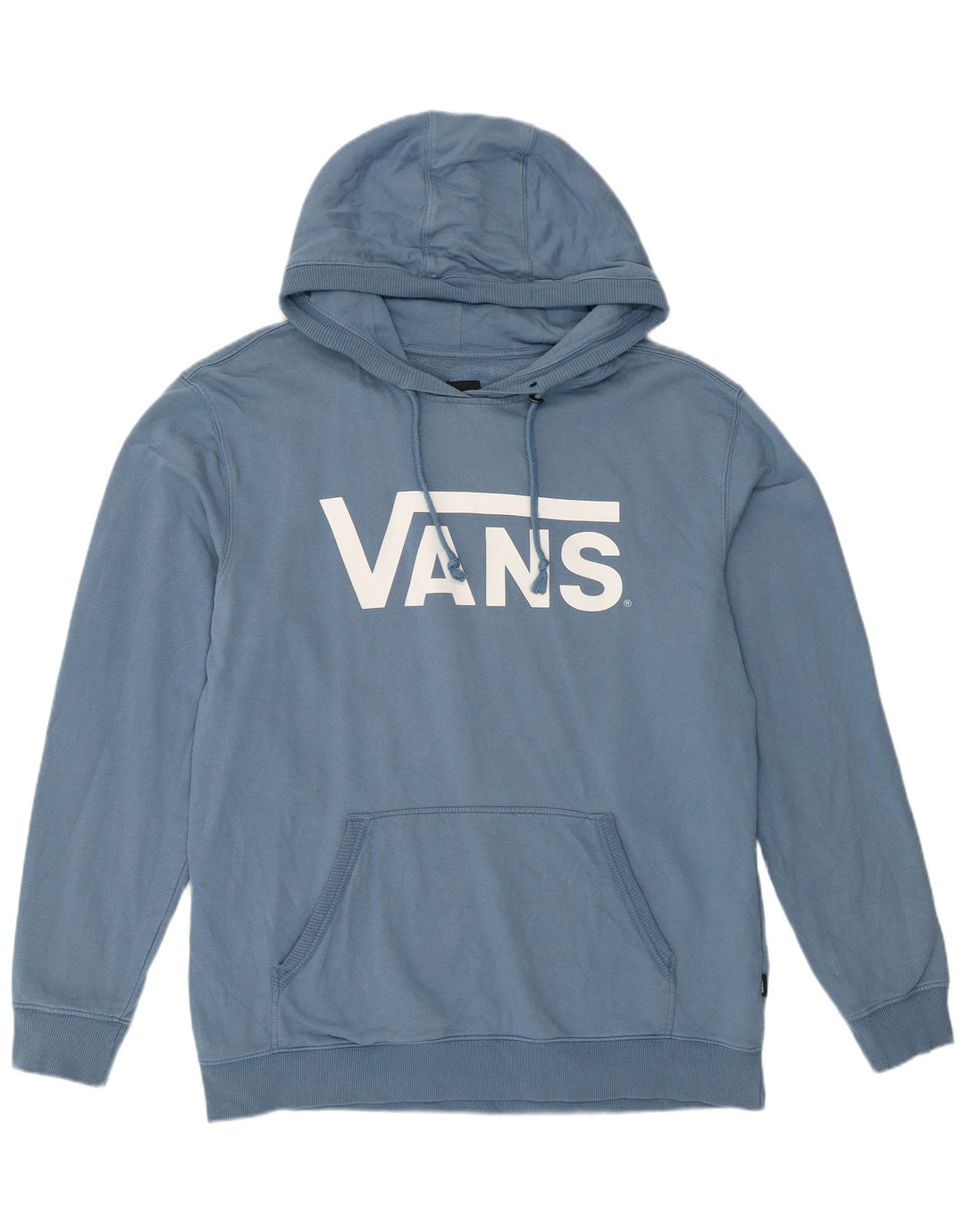 Vans Grafisk hættetrøje til mænd stor blå bomuld
