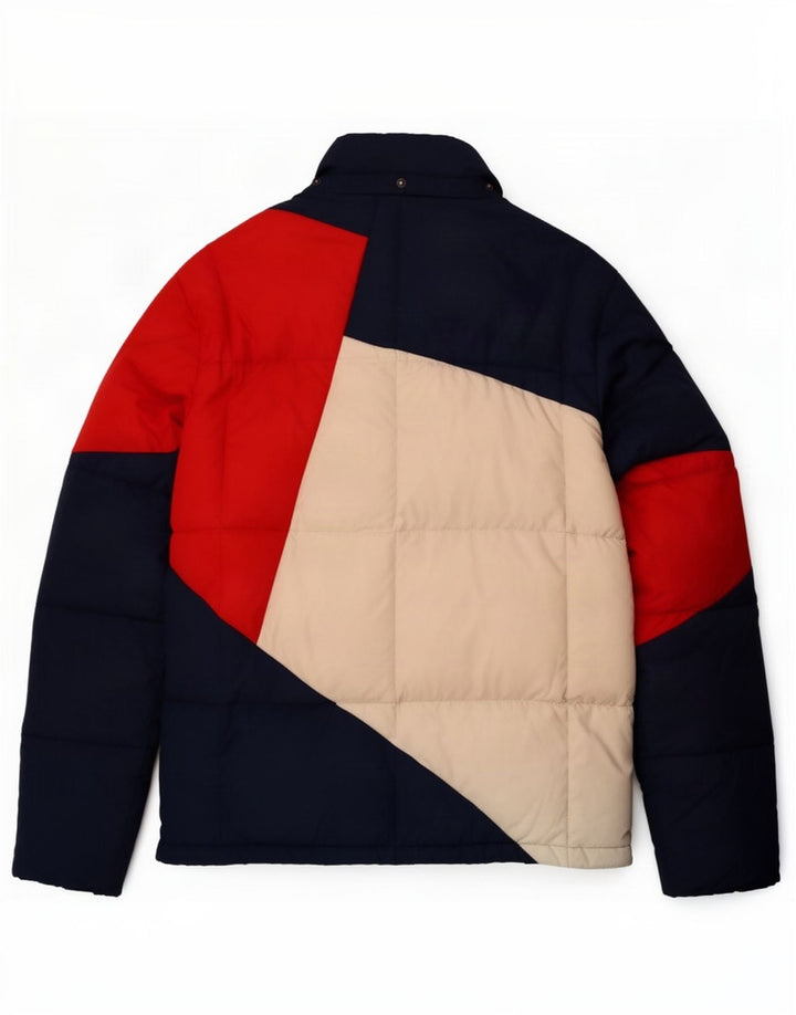 Tommy Hilfiger Herre polstret jakke UK 42 XL Flerfarvet Colourblock