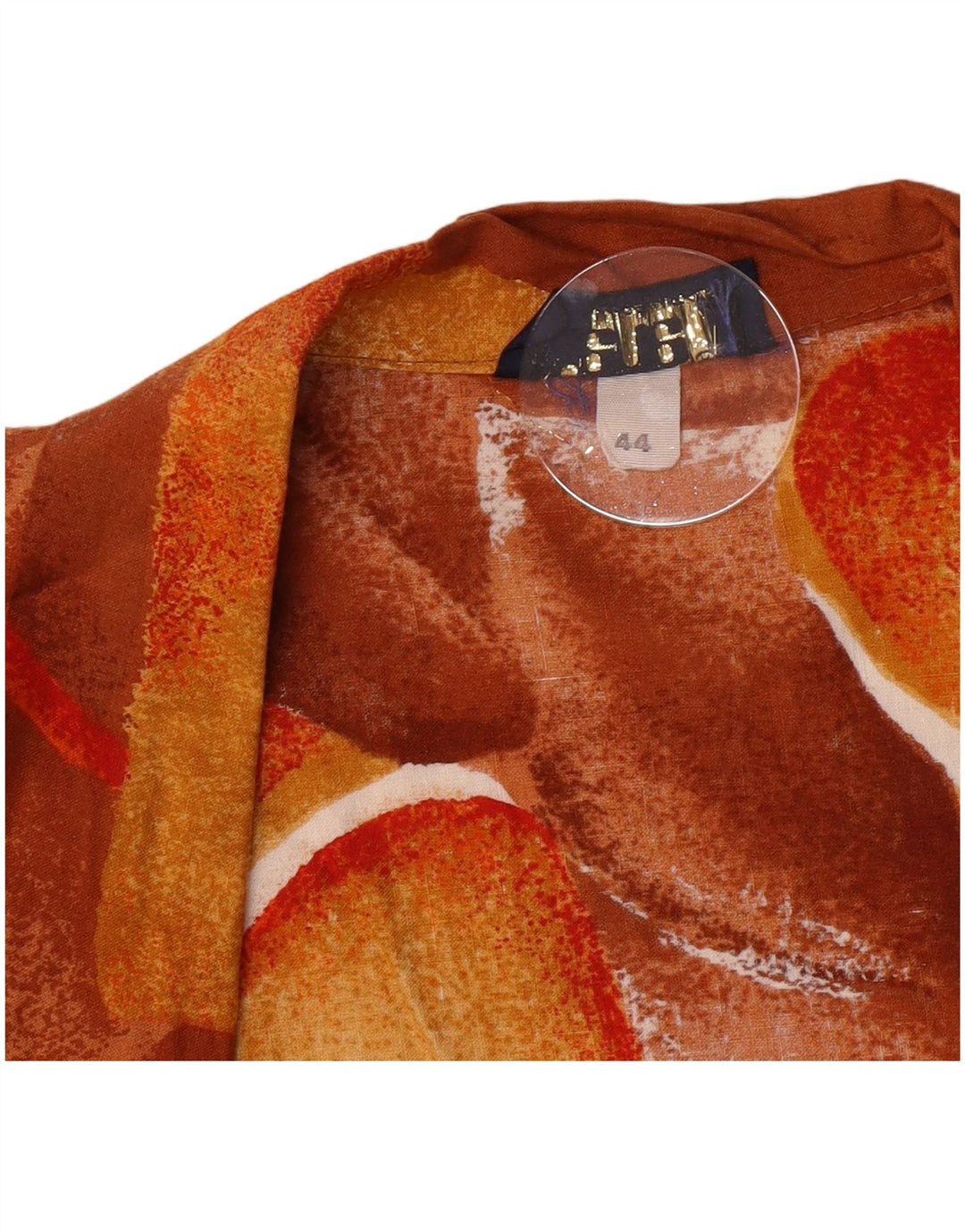 Rene Dame 1-knaps blazerjakke IT 44 Medium Brown Floral