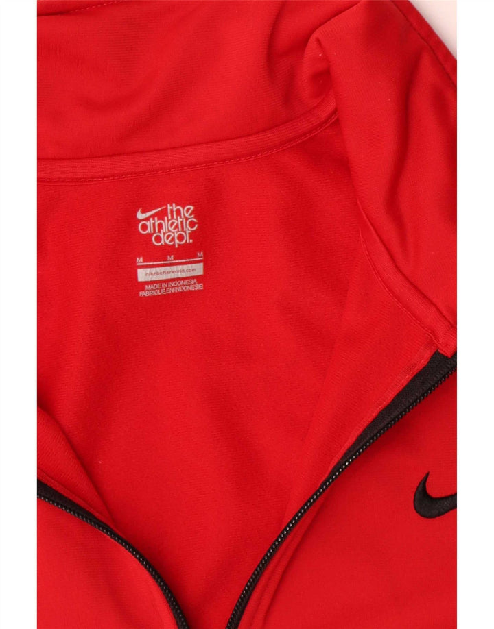 Nike træningsdragt til mænd, topjakke, medium rød polyester