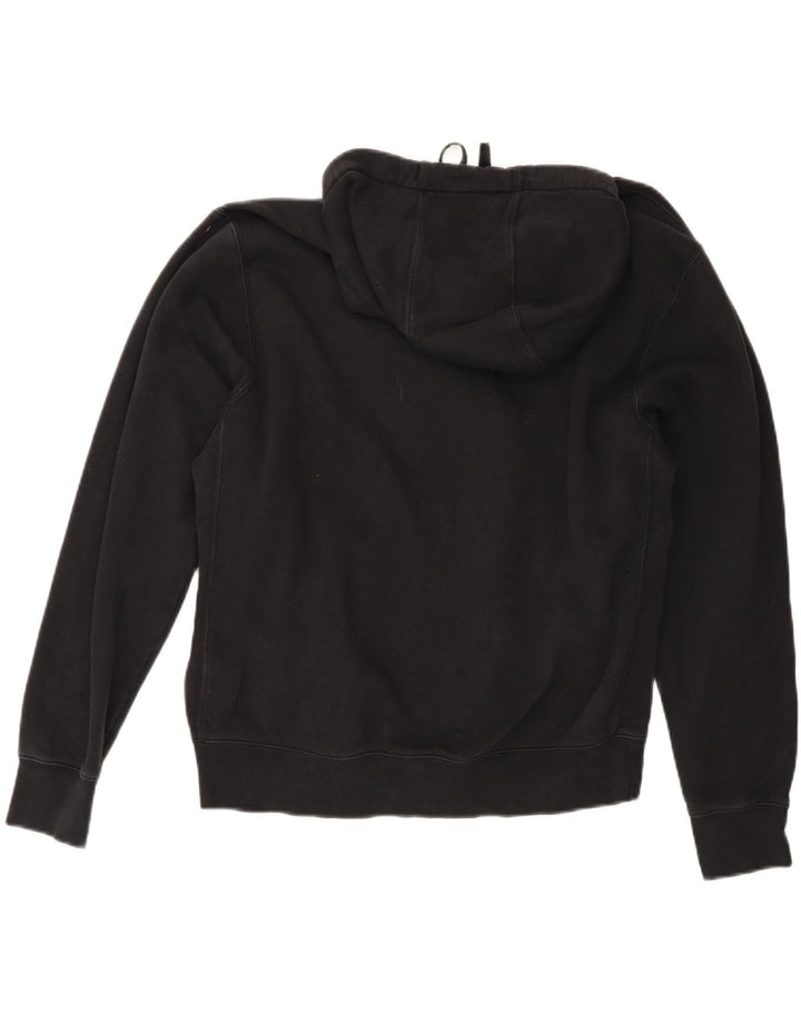 NIKE Mens Hoodie Jumper Medium Black Cotton Vintage Nike and Second-Hand Nike from Messina Hembry 