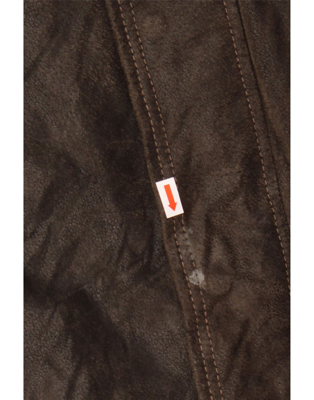 Blackthorn Mens Leather Jacket IT 48 Medium Brown Leather