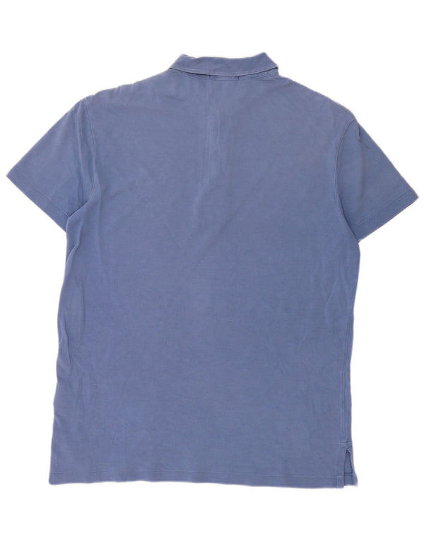 POLO RALPH LAUREN Herre poloshirt Medium Blue Bomuld