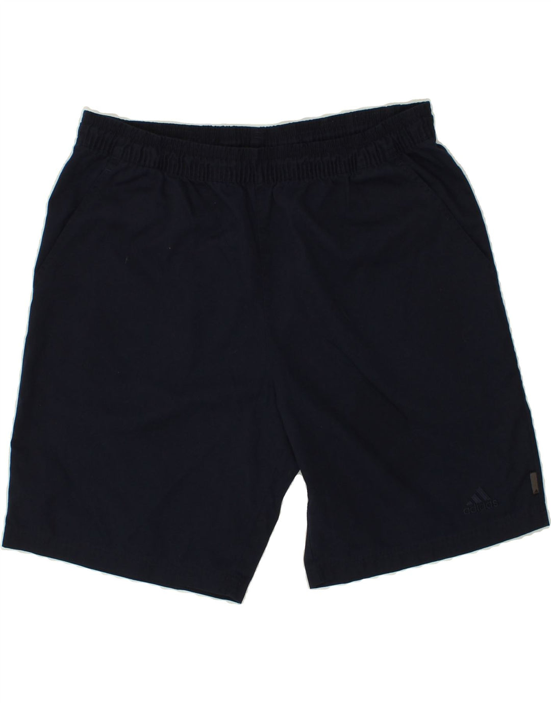 ADIDAS Mens Sport Shorts Large Navy Blue Polyester Vintage Adidas and Second-Hand Adidas from Messina Hembry 