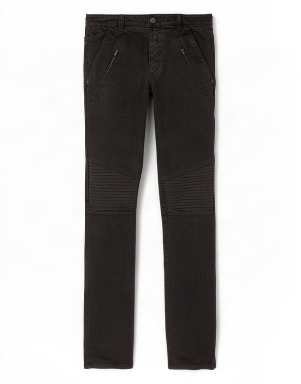Adidas Womens Slim Chino Trousers W25 L32 Black Cotton