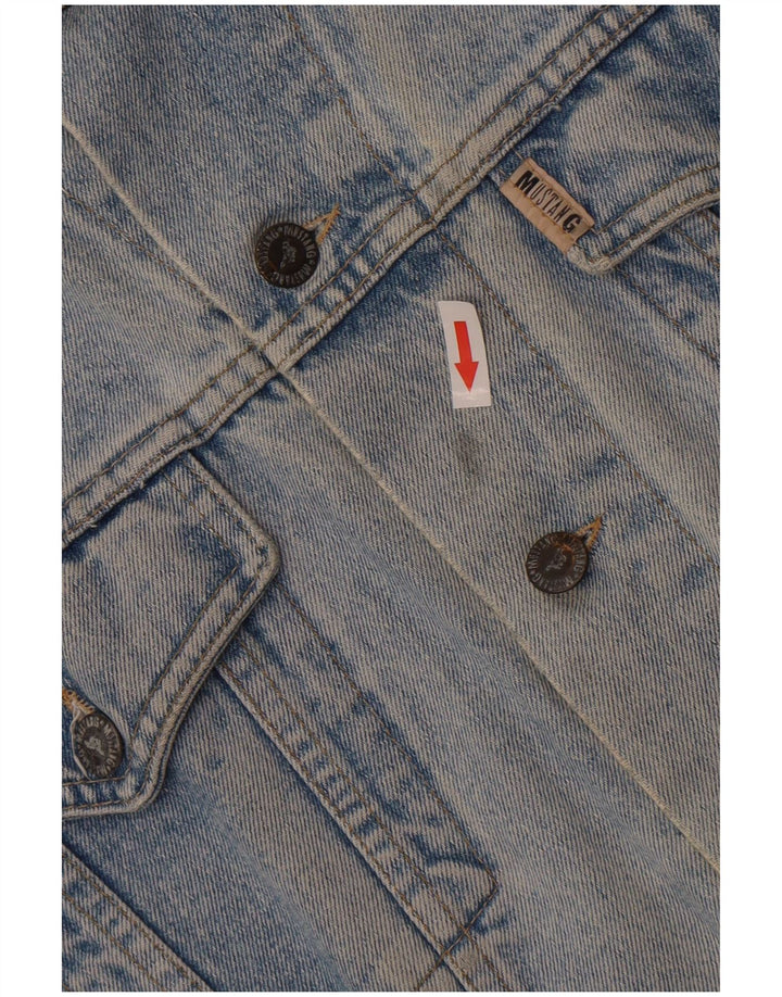 Mustang Herre denimjakke UK 40 Large Blue