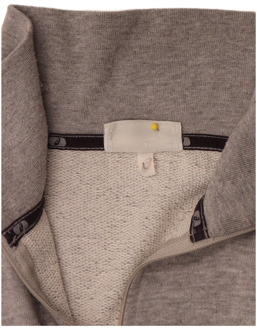 Asics Sweatshirt med lynlås til mænd, stor grå