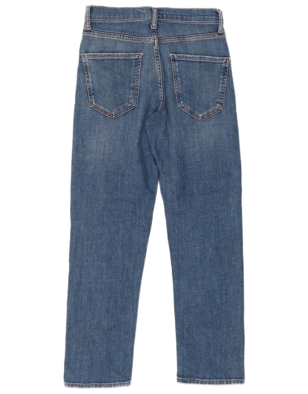 ZARA Straight Jeans til kvinder EU 38 Small W28 L27 Blå