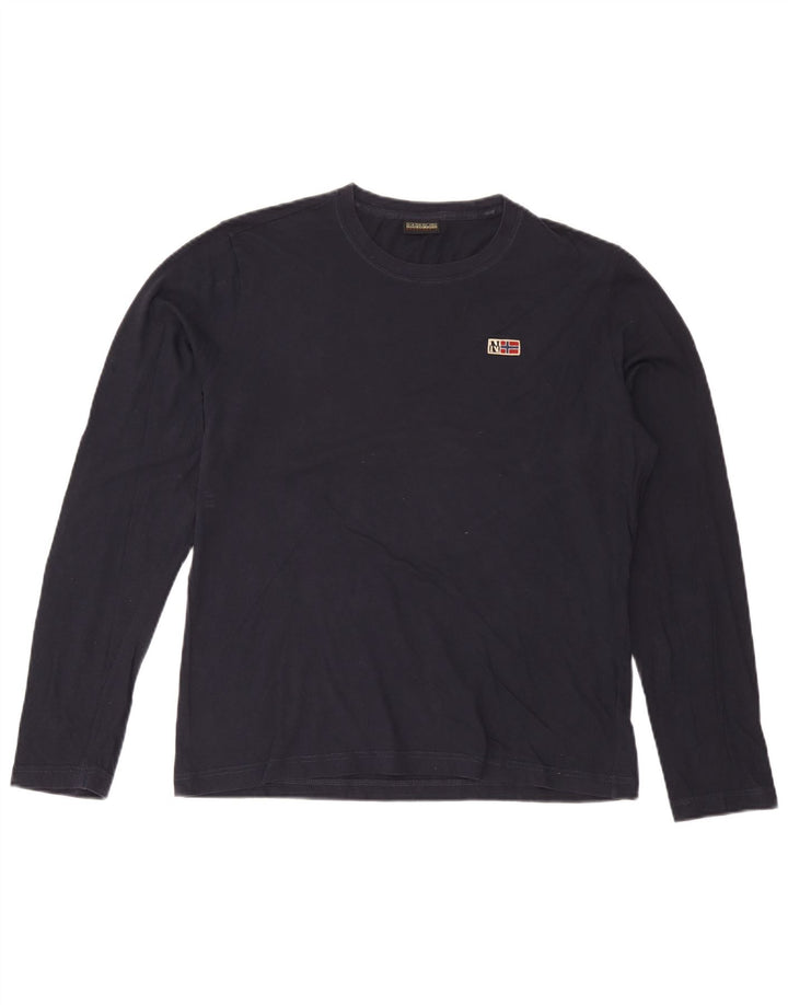 Napapijri Herre Top Langærmet Stor Marineblå