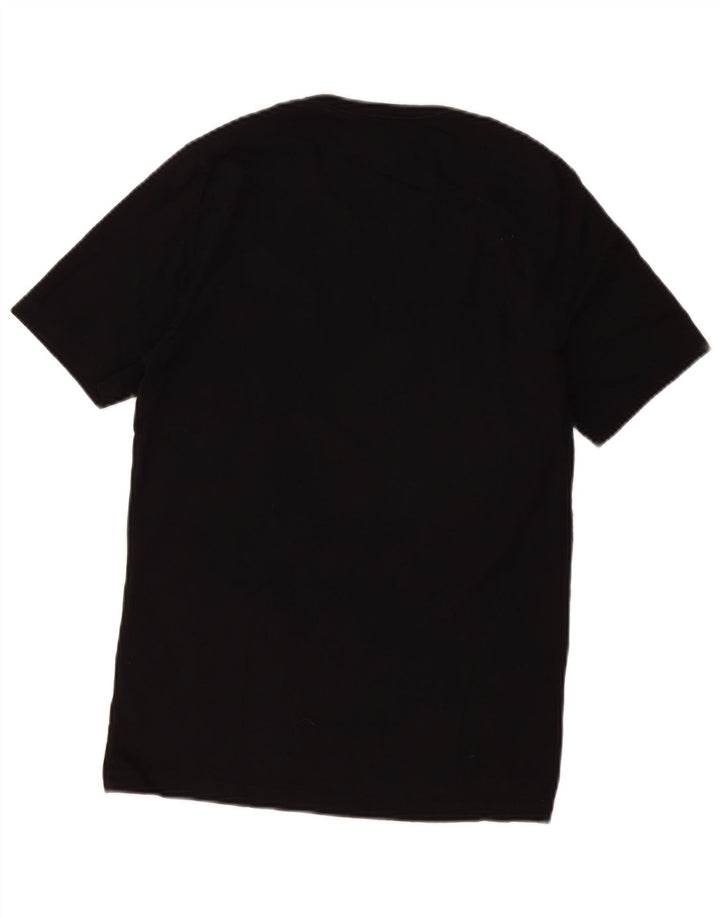 Hugo Boss Herre Slim Fit T-Shirt Top Medium Sort Bomuld
