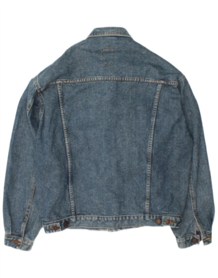 Casucci Herre denimjakke UK 38 Medium Blue Cotton