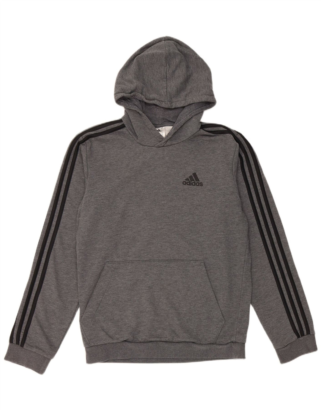 Adidas Hættetrøje til mænd, lille grå bomuld