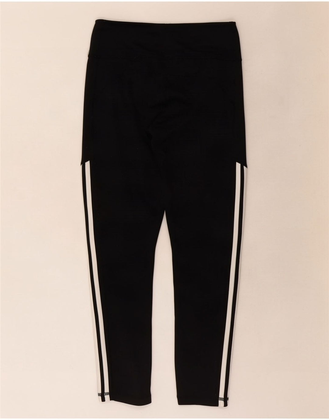 Adidas Womens Climalite Leggings UK 12 Medium Black Polyester
