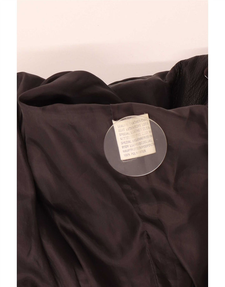 Vintage herre læderjakke UK 42 XL Brun