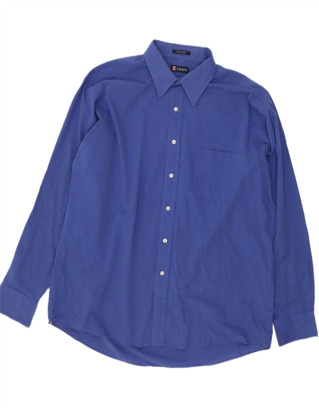 Chaps Herreskjorte Str. 17 1/2 XL Blå Bomuld