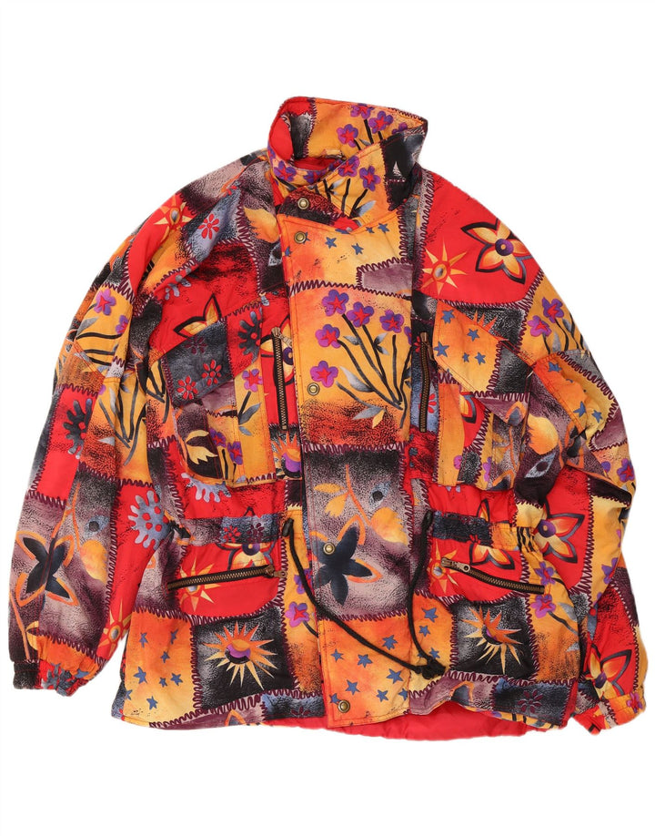 Vintage vindjakke til mænd EU 48/50 Medium Flerfarvet polyamid