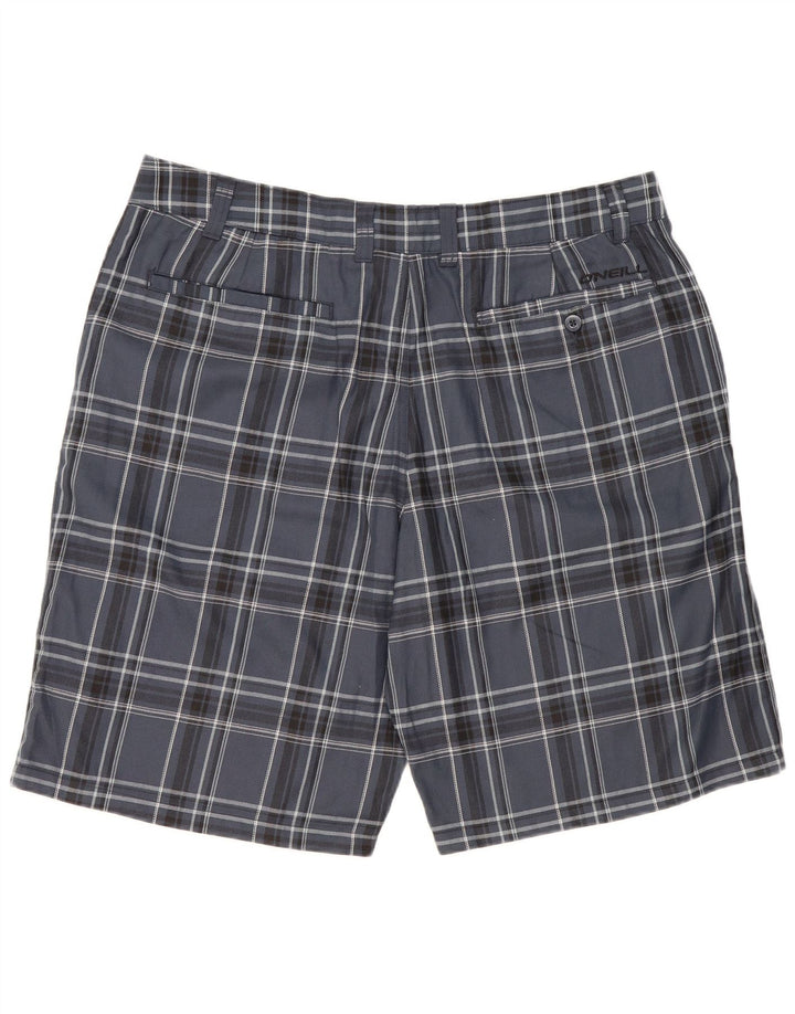 O'Neill Chino Shorts til mænd W40 XL Marineblå Plaid polyester