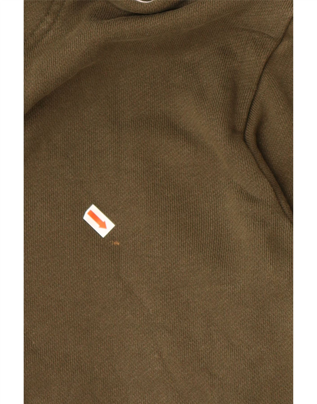 ADIDAS Grafisk hættetrøje til kvinder UK 14 Medium Khaki Bomuld