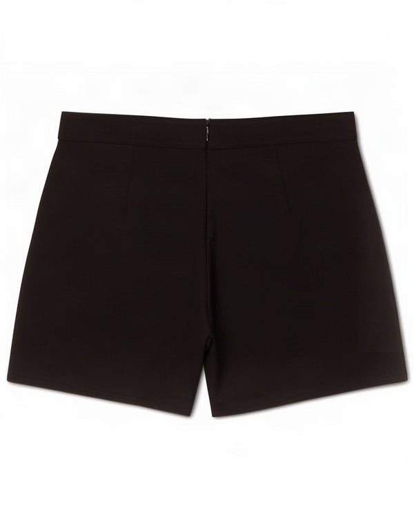 Byblos Piger High Waist Casual Shorts 13-14 år W26 Sort Bomuld
