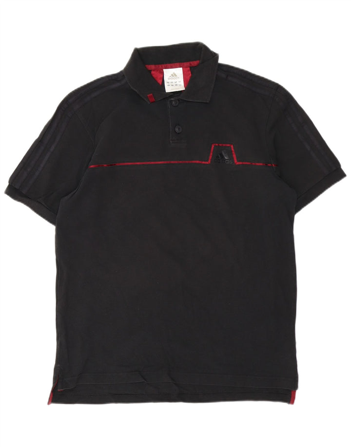 Adidas herre poloshirt Medium sort bomuld