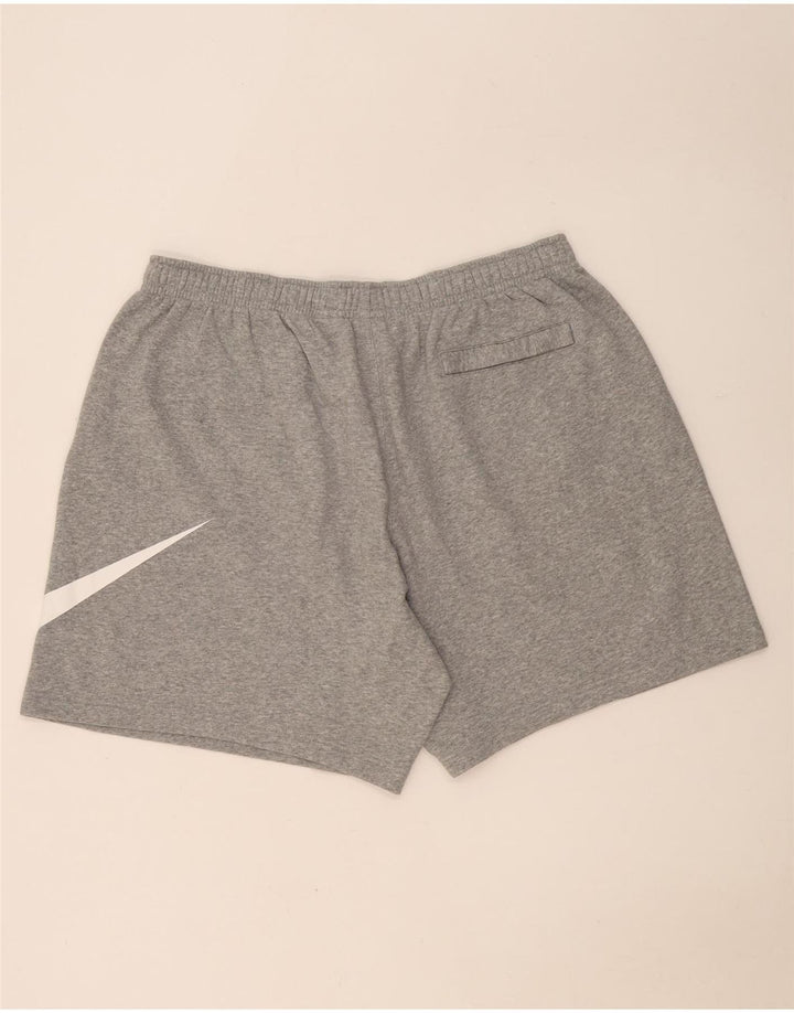 Nike grafiske sportsshorts til mænd 3XL grå bomuld