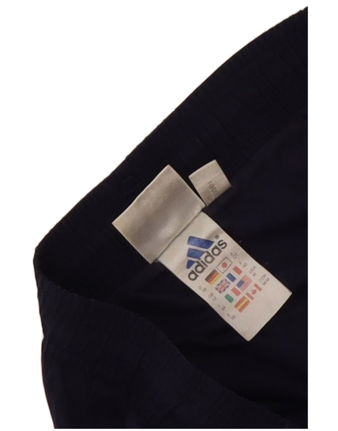 Adidas Træningsdragtsbukser til kvinder UK 12 Medium Navy Blue Polyester