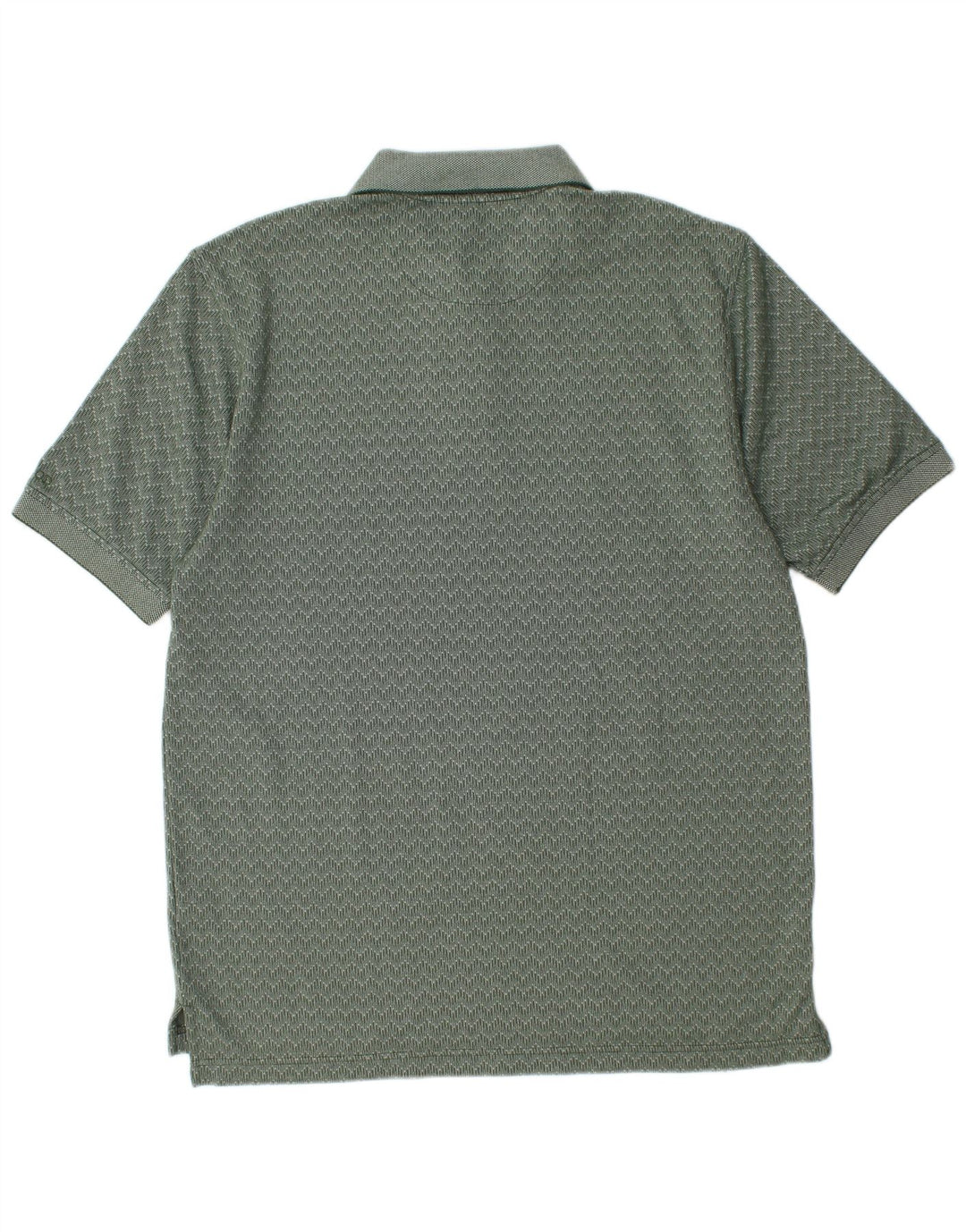 Izod Polo Shirt til mænd Medium Grøn Chevron Bomuld