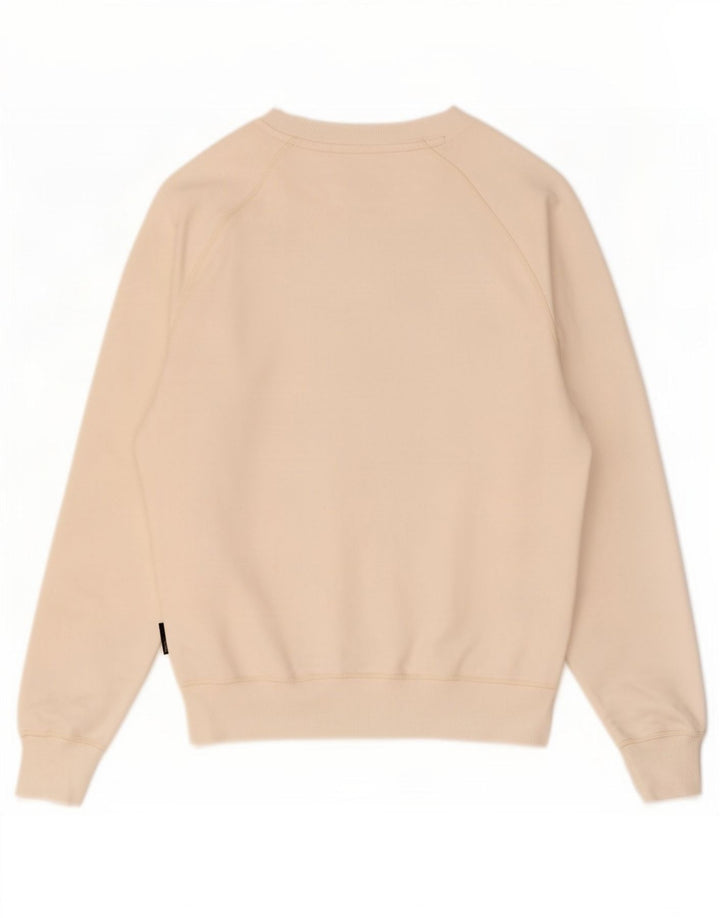 Napapijri Herre Sweatshirt Jumper Lille Hvid Bomuld