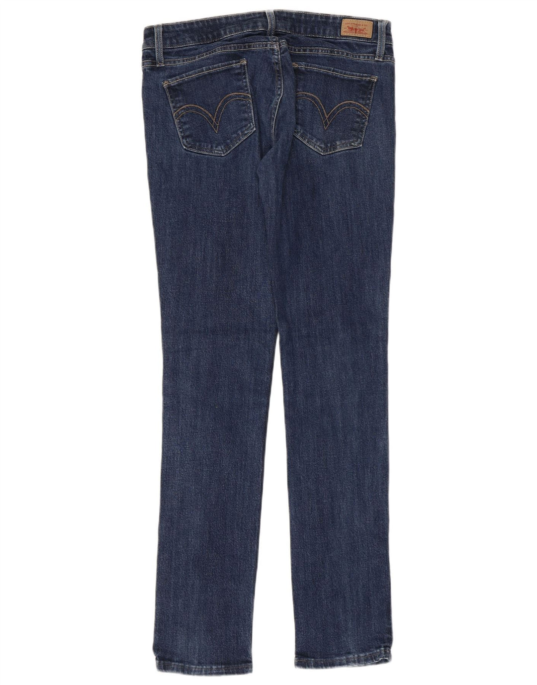 Levi's Dame 524 Super Low Skinny Jeans US 9 Medium W32 L31 Blå Bomuld