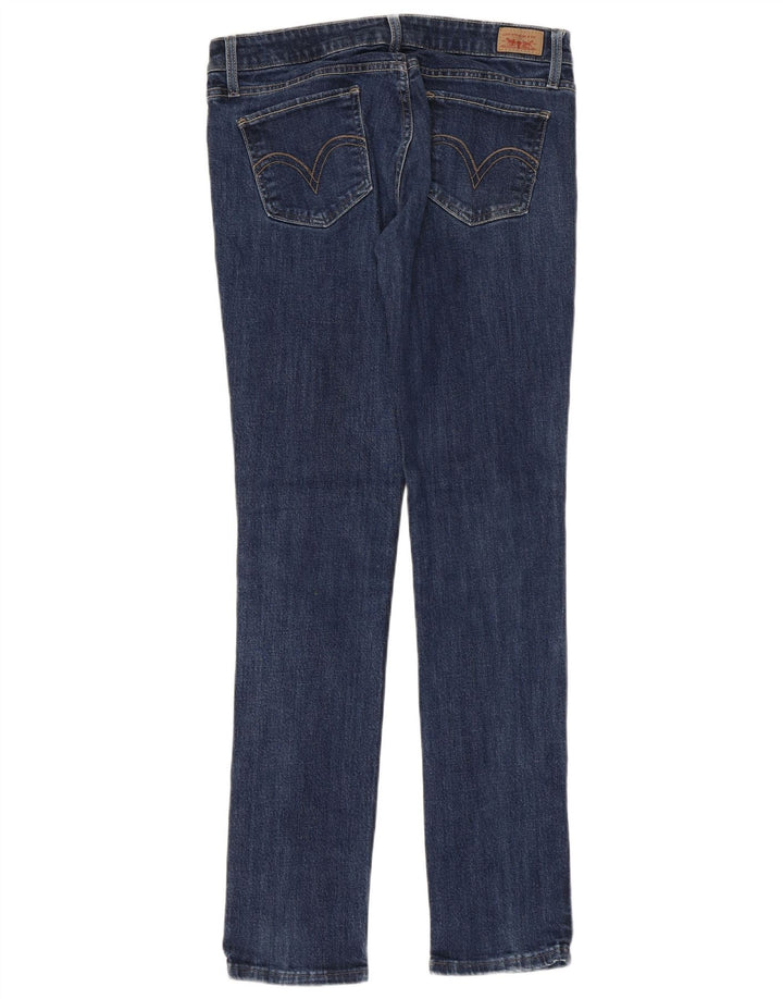 Levi's Dame 524 Super Low Skinny Jeans US 9 Medium W32 L31 Blå Bomuld