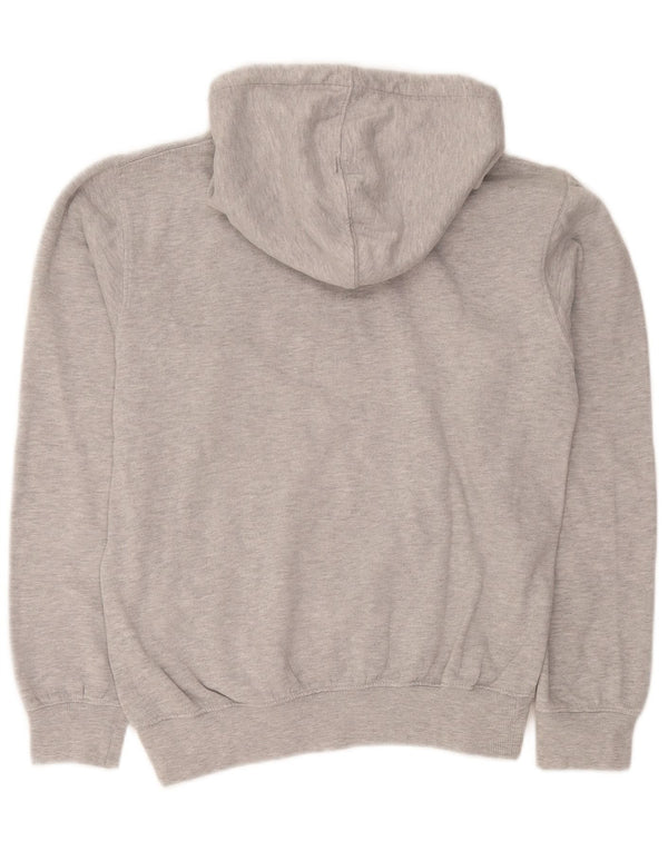 Hard Rock Cafe Dame Lissabon Grafisk Hoodie Jumper UK 14 Medium Grey Bomuld