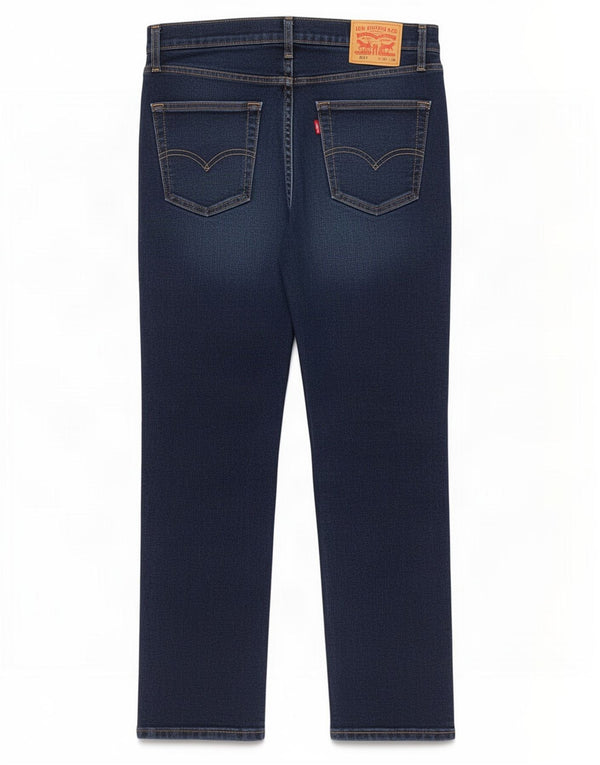 Levi's Herre 511 Slim Jeans W33 L30 Marineblå Bomuld