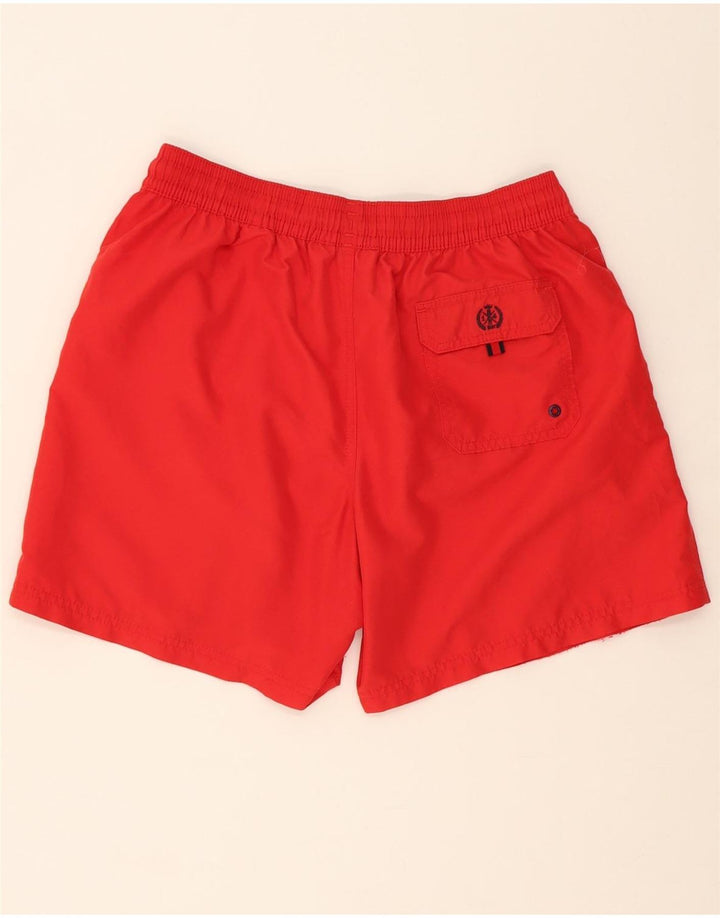 MARKS & SPENCER Mens Sport Shorts Large Red Polyester Vintage Marks & Spencer and Second-Hand Marks & Spencer from Messina Hembry 