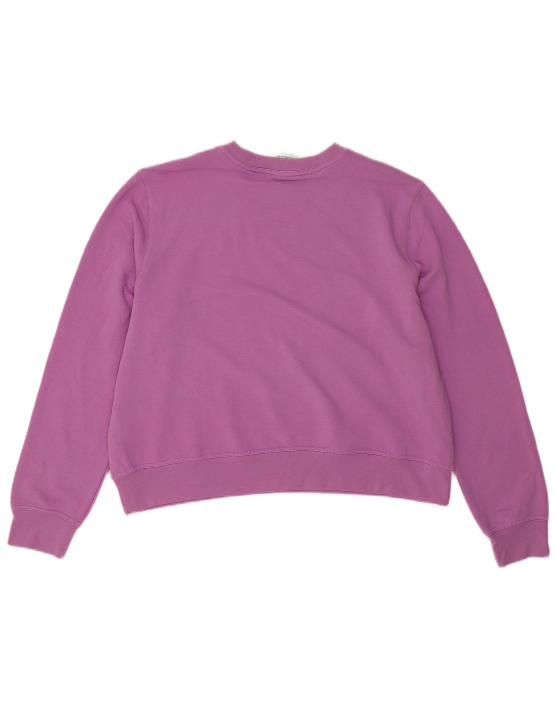 Nike Dame Dri Fit Oversized Sweatshirt Jumper UK 18 XL Lilla Polyester