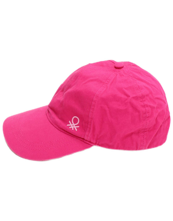 United Colors of Benetton Girls baseballkasket 7-8 år Pink Bomuld