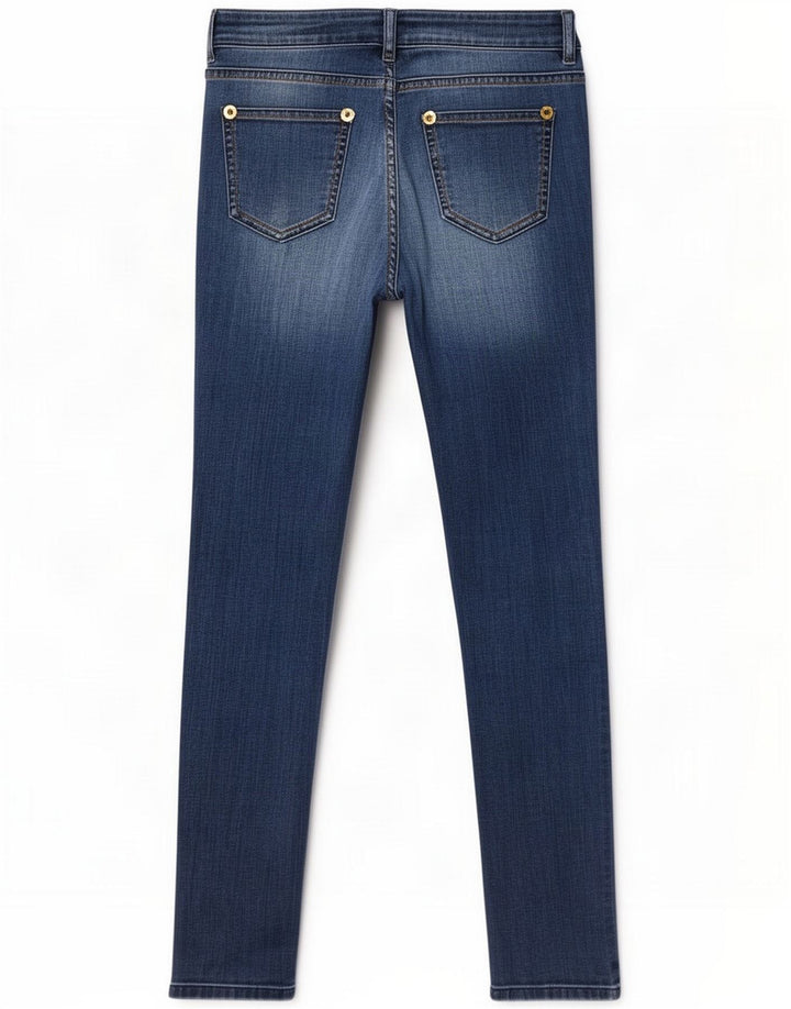 Massimo Dutti Dame Slim Jeans EU 40 Medium W30 L31 Blue