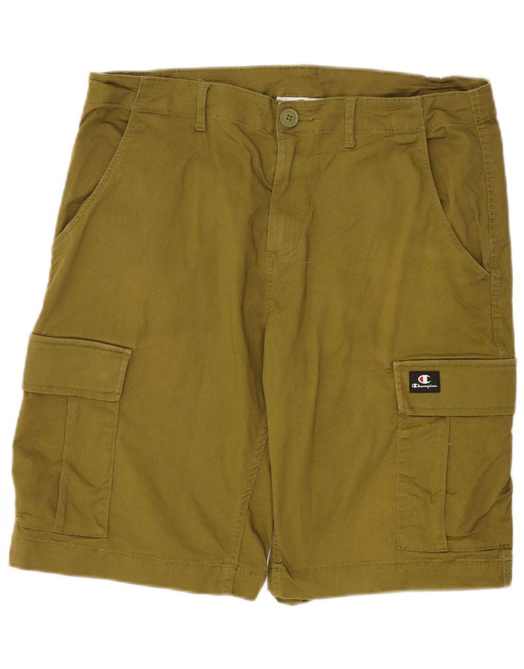 Champion Herre Cargo Shorts XL W38 Khaki Bomuld