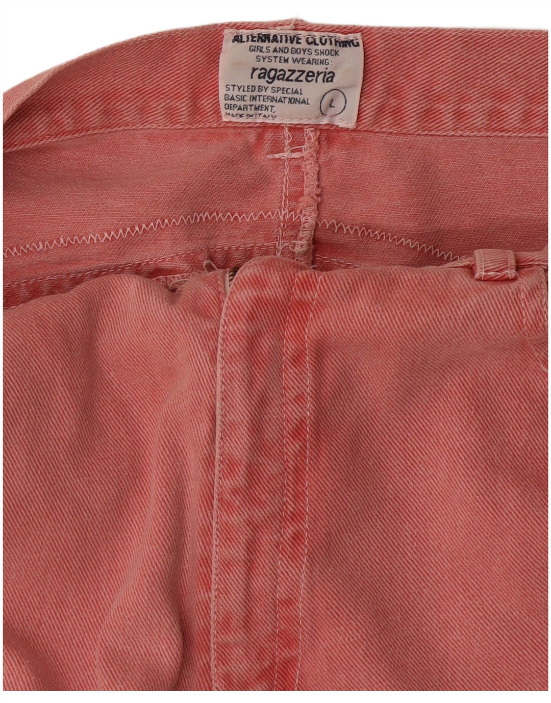 Vintage kvinders tilspidsede jeans Large W32 L29 Pink