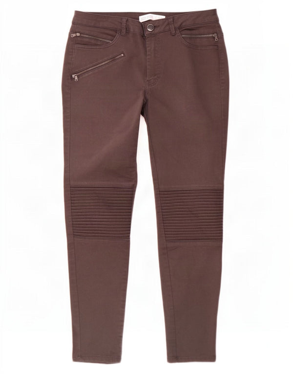 Zara Dame Skinny Casual Bukser EU 40 Medium W30 L28 Brun