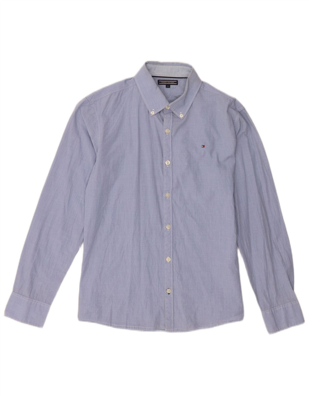Tommy Hilfiger drengeskjorte 14-15 år blå Gingham