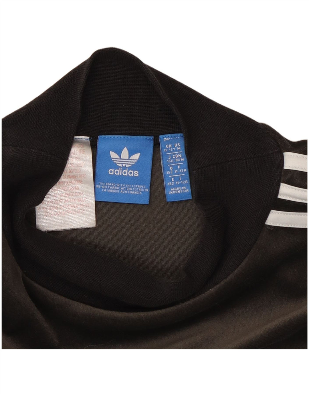 Adidas Pige Velour Sweatshirt Jumper 11-12 År Grå Polyester