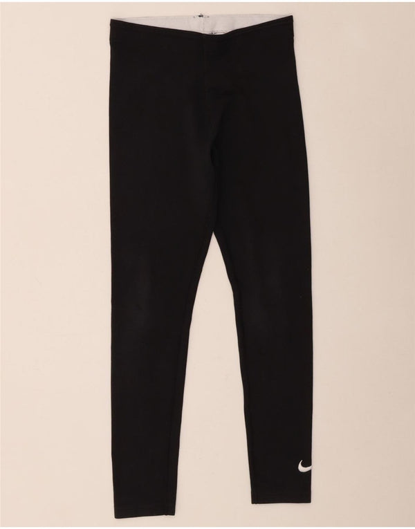 Nike Girls Leggings 13-14 år XL sort bomuld