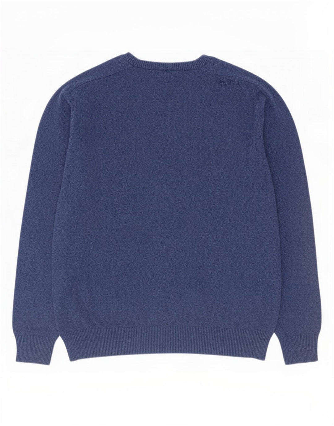 Bænk Herre V-hals sweater XL Blå Bomuld
