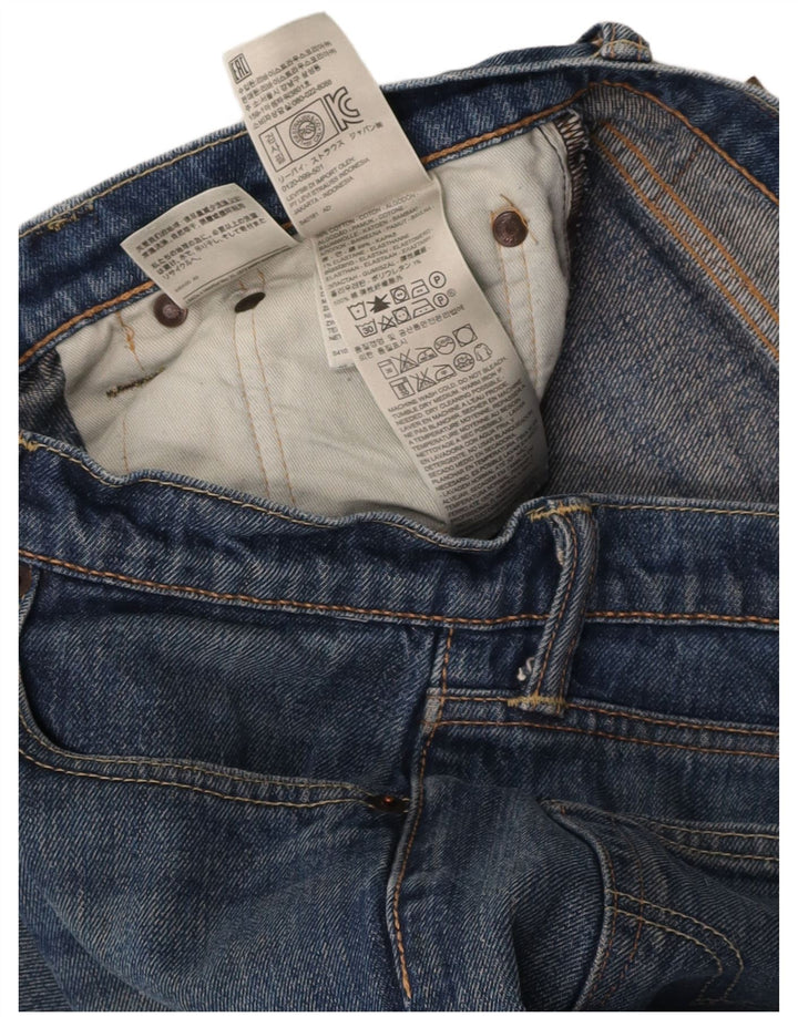 LEVI'S Mens 511 Slim Jeans W33 L34 Blue Cotton