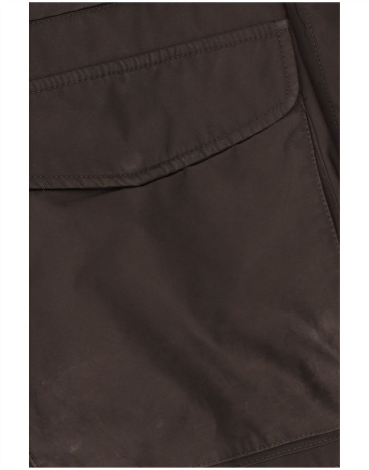 Fay Mens Windbreaker Jacket UK 42 XL Grå Polyamid